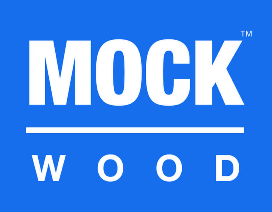 MOCKWOOD blue logo